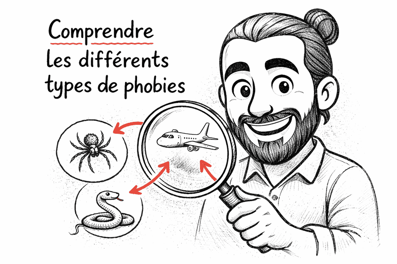 differents types de phobies
