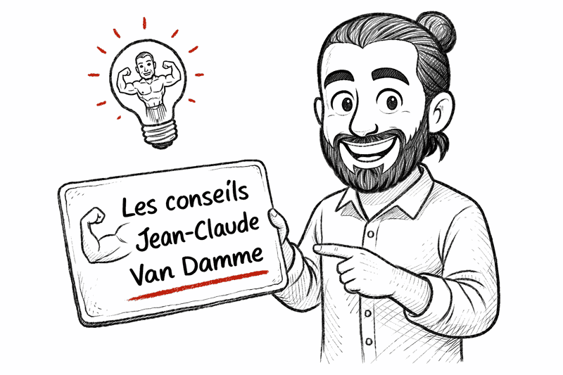 Cinq conseils de Jean-Claude Van Damme pour réussir ses projets