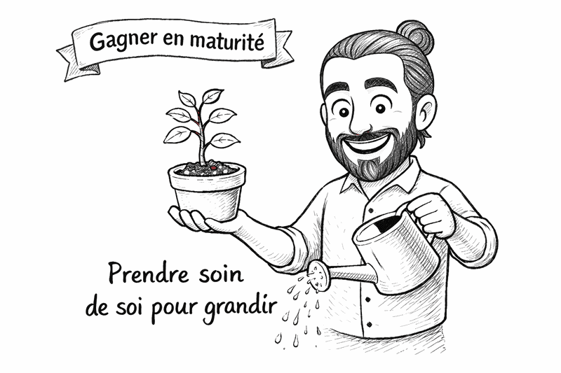 Gagner en maturité, c’est aussi améliorer son quotidien pour avancer