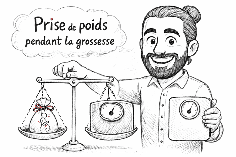 prise de poids durant la grossesse