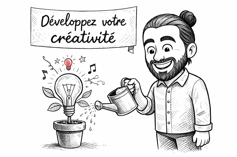 Développer sa créativité.