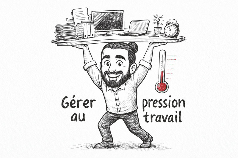 gérer la pression au travail