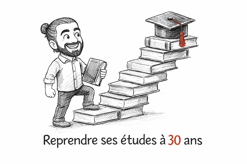 reprendre ses études à 30 ans