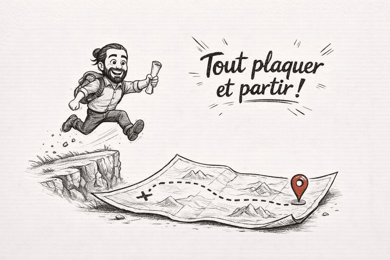 tout plaquer et partir