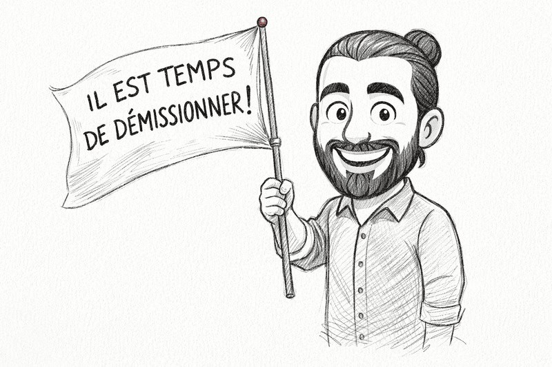 poser sa démission