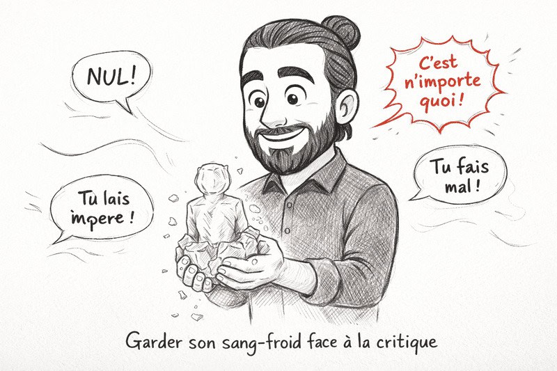 surmonter les critiques