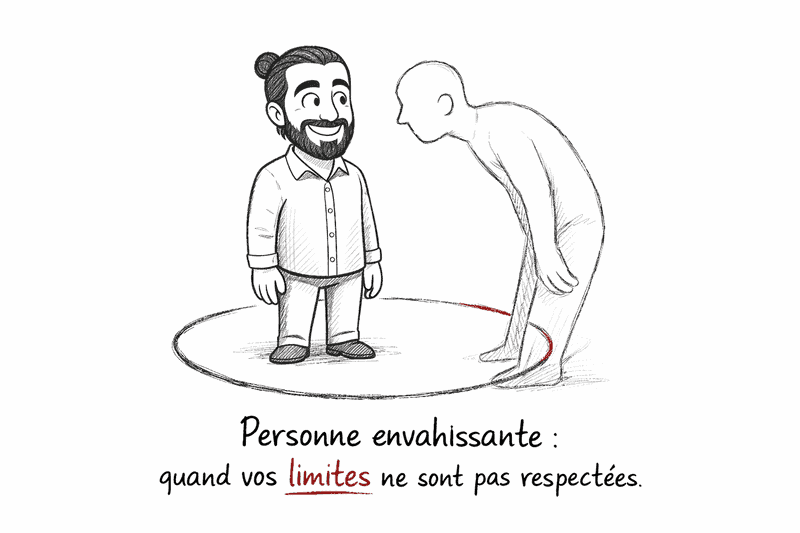 personne envahissante