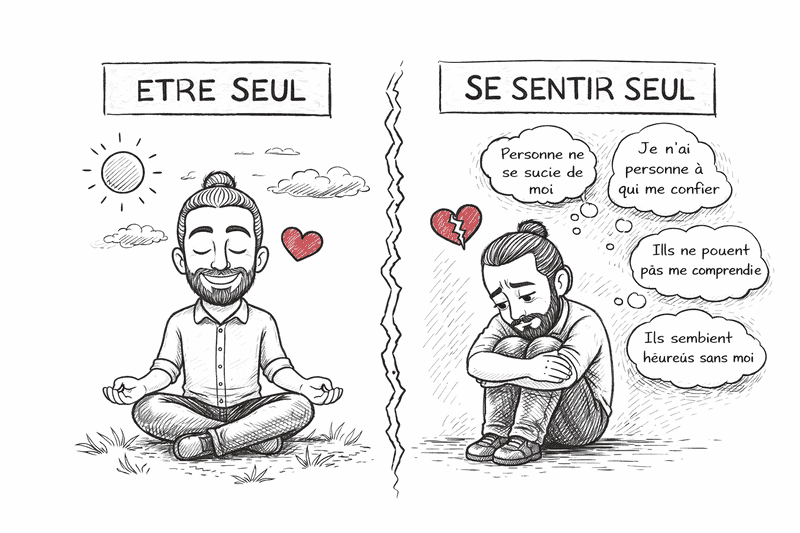 se sentir seul