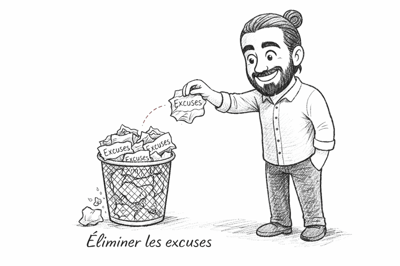 Éliminer les excuses