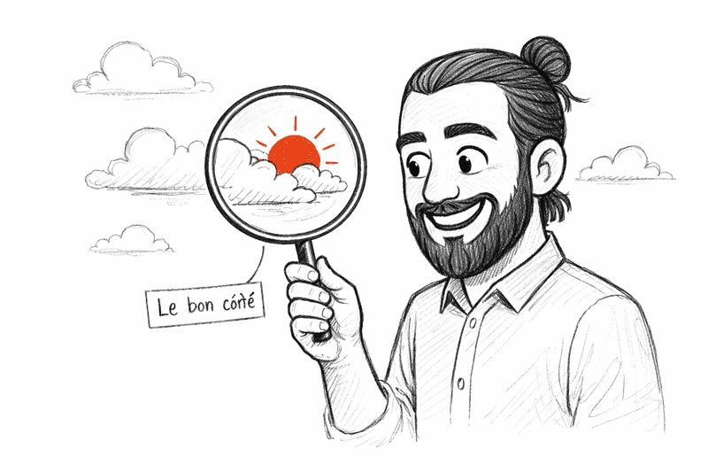 le bon côté des choses