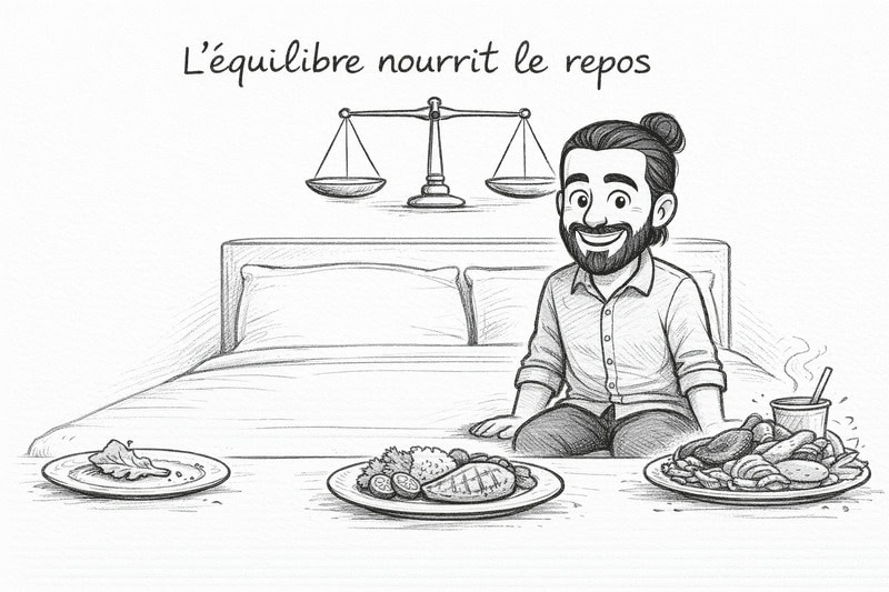 le rôle de l'alimentation sur l'endormissement