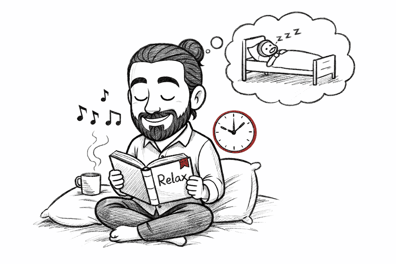 Se détendre avant de se coucher