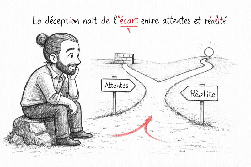 déception de la vie