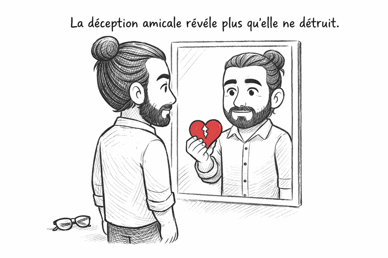 déception amicale