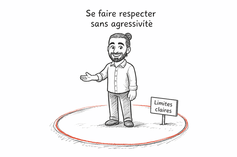 se faire respecter sans agressivité