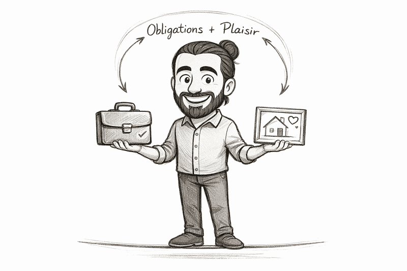 équilibre entre vie professionnelle et vie privée