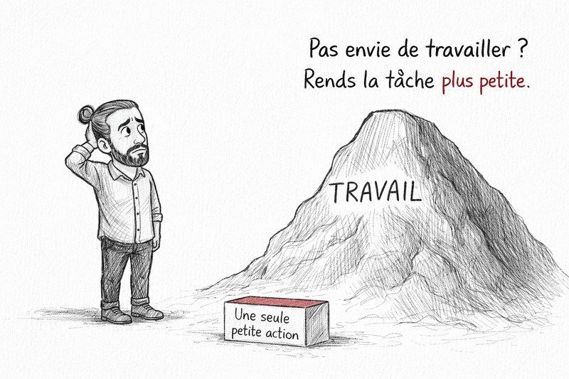pas envie de travailler
