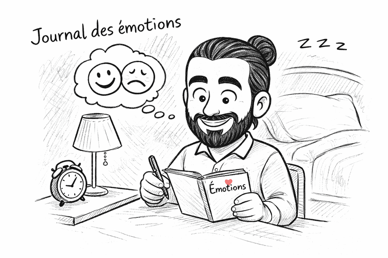 Tenir un journal des émotions