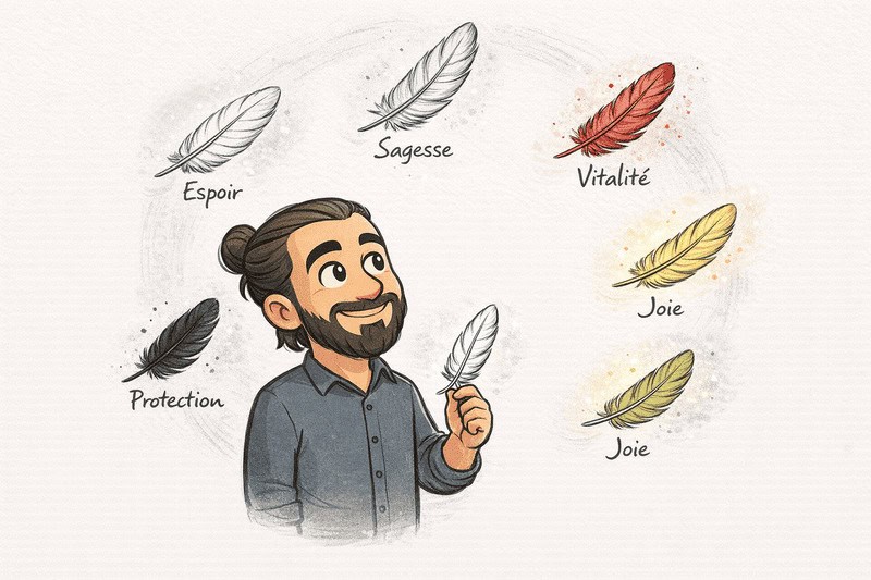 symbolisme des plumes